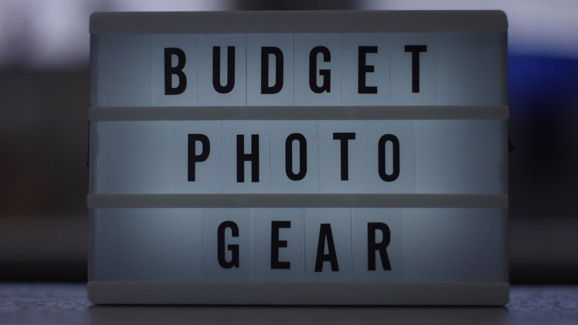 Budget Bokeh